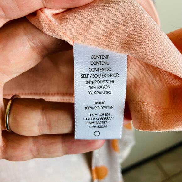 Anthropologie Eva Franco Sweetwater Wrap Top Size S Metallic Silver Polka Dot - Picture 11 of 14